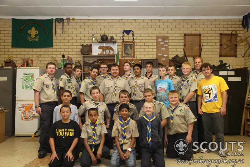 Tyron's Sprinkbok Scout Presentation, photo 5