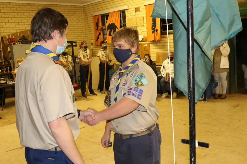 Jon's Springbok Scout Presentation, photo 2