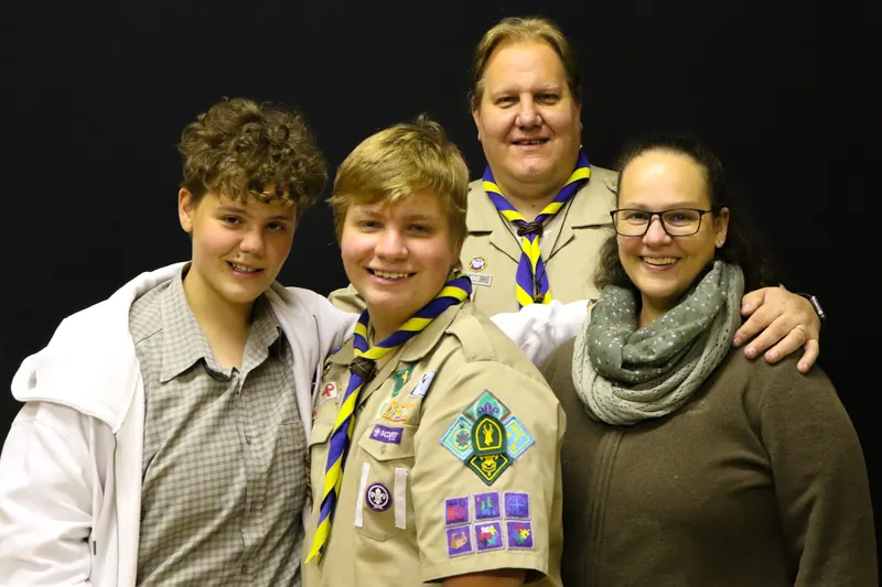 Jon's Springbok Scout Presentation, photo 6