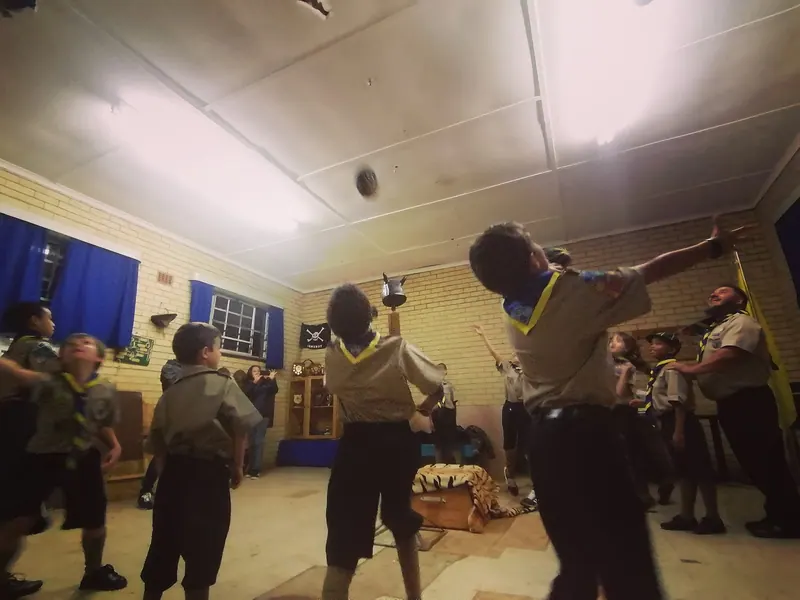Cub investitures, photo 10