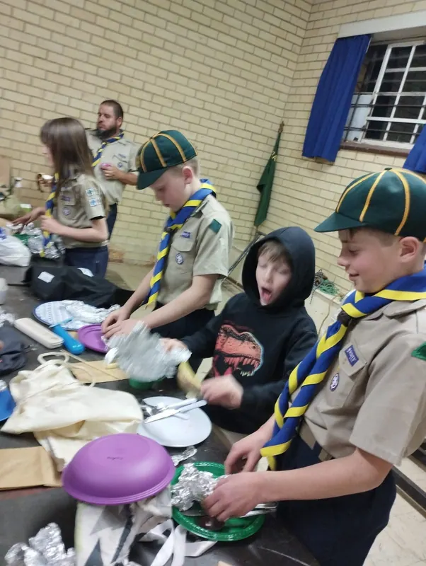 Joseph and Lucas join the cub pack, photo 8