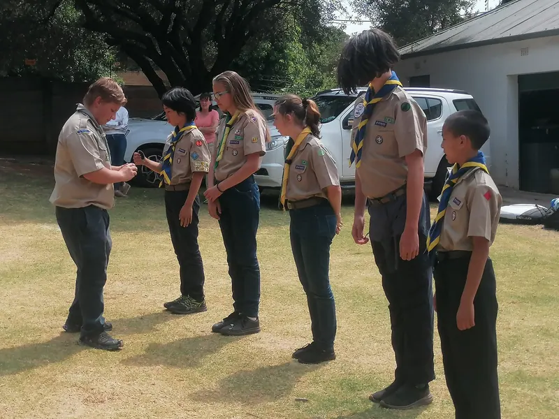 The Tech Camp badge designed by our scouts, photo 14