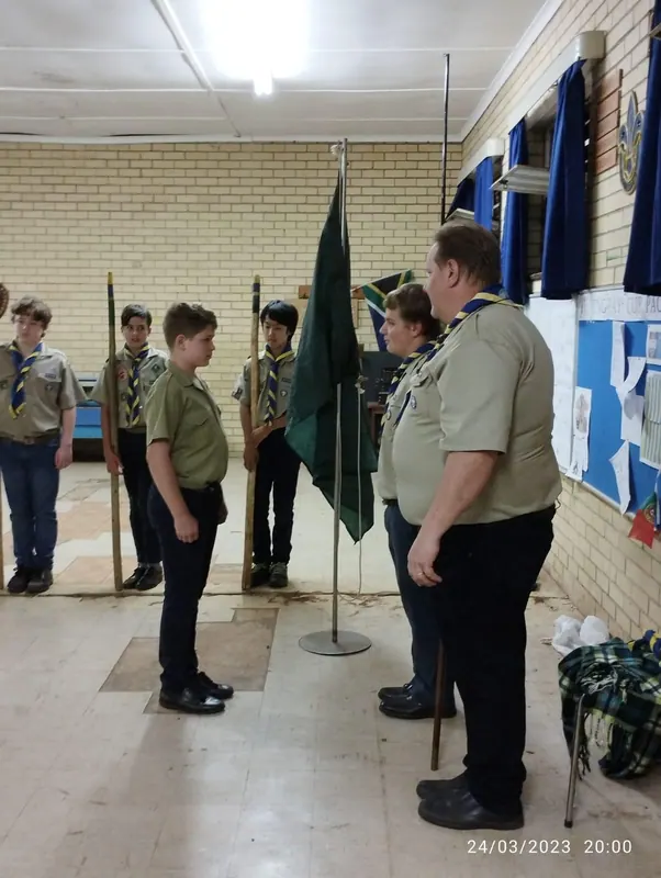 An artist badge and a new scout, photo 2