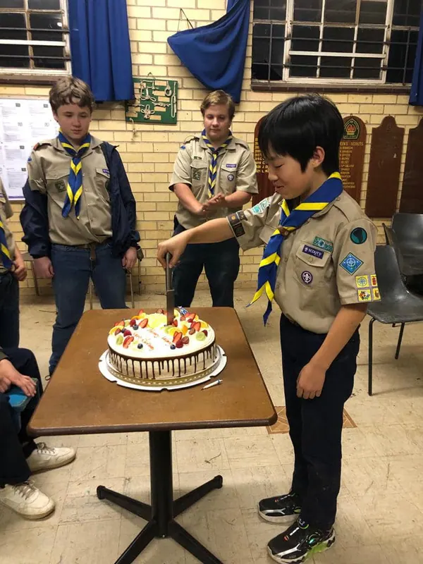 Badges and celebrations at 1st Kengray, photo 15
