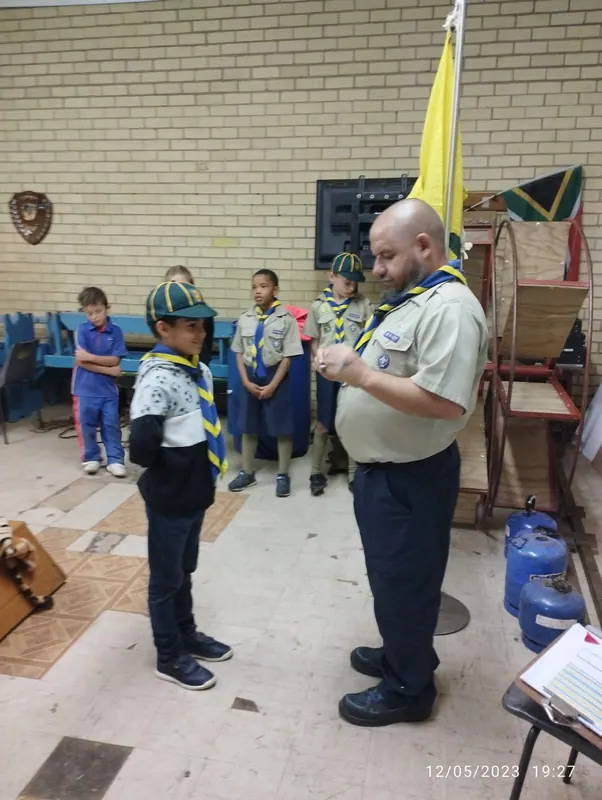 Badges and celebrations at 1st Kengray, photo 4