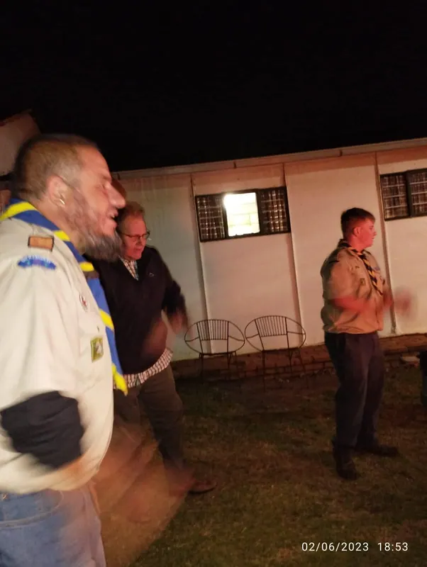 Campfire and new investitures, photo 7