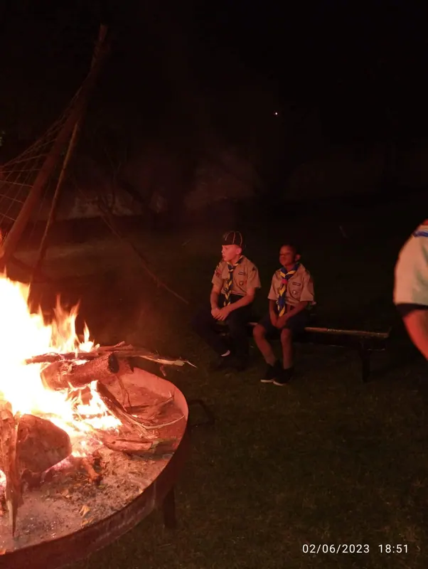Campfire and new investitures, photo 5