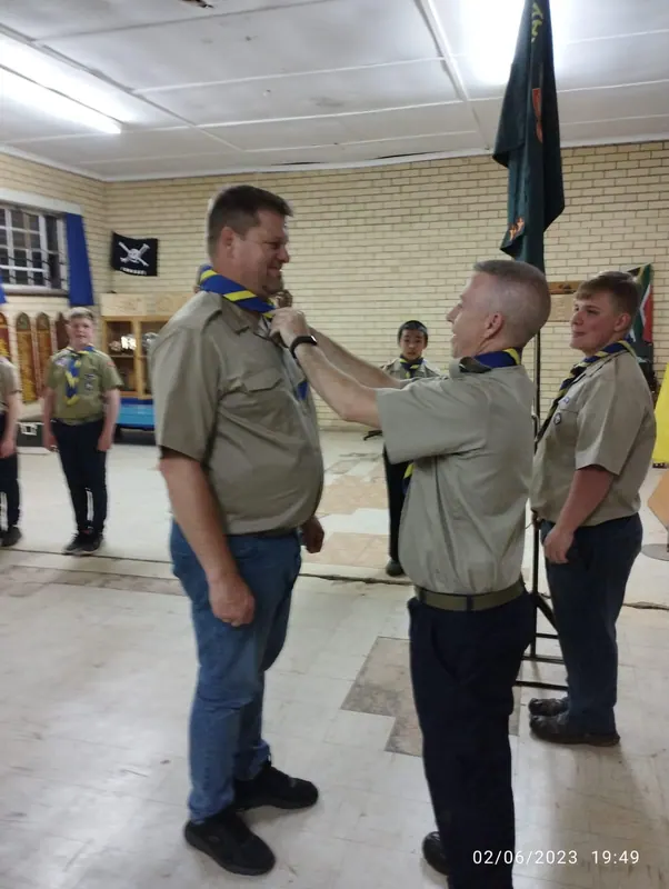 Campfire and new investitures, photo 16