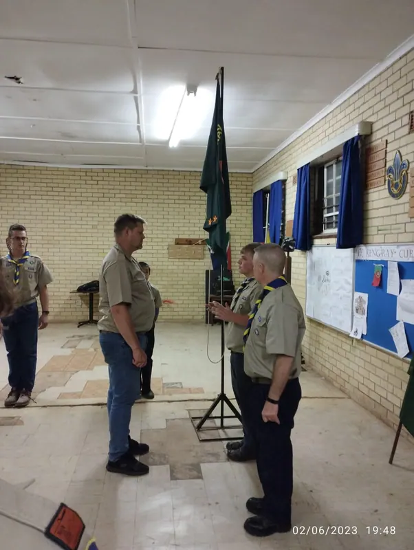 Campfire and new investitures, photo 15