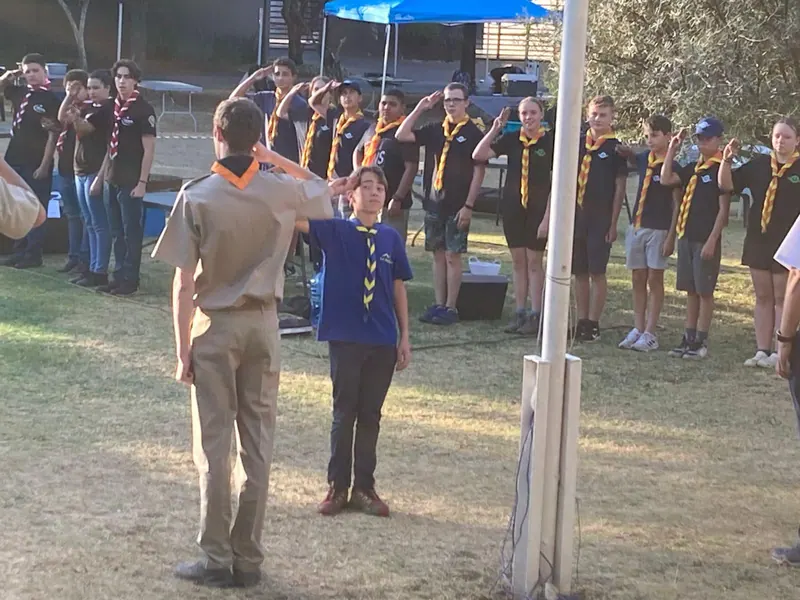 District competition: Eagles and Cobras patrols, photo 24