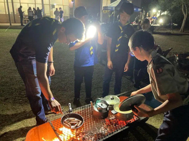 District competition: Eagles and Cobras patrols, photo 5