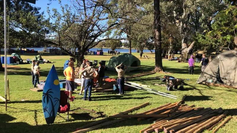 Kon Tiki 2023: Aloha, raft building begins, photo 5