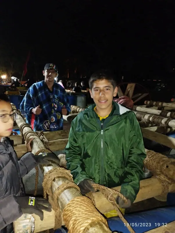 Kon Tiki 2023: building day, photo 2