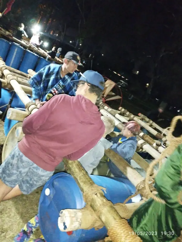 Kon Tiki 2023: building day, photo 10