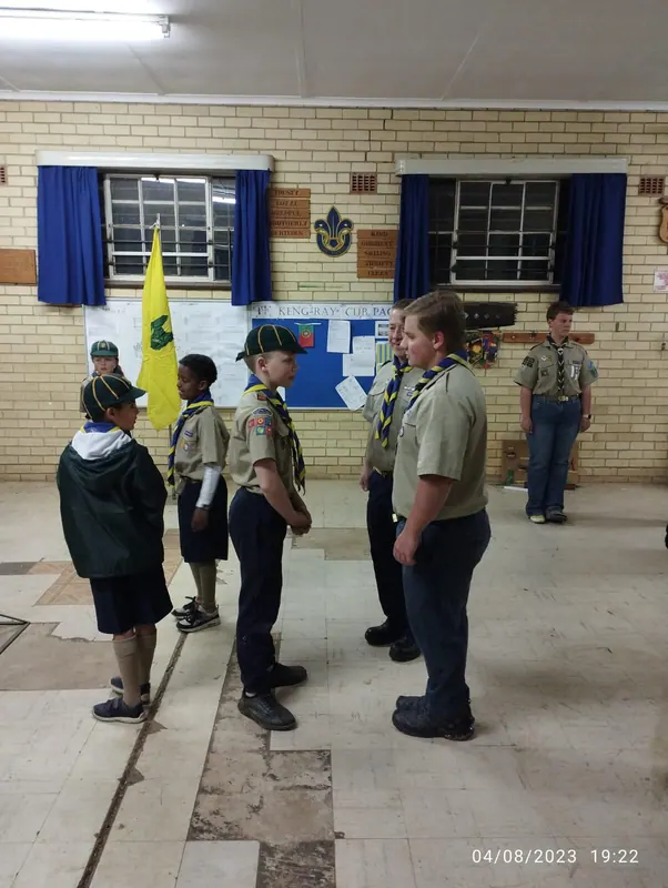Moving On ceremony: Lukas goes up to Scouts, photo 5