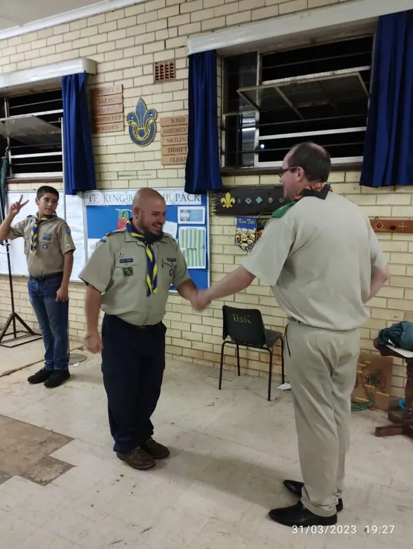 New cubs and scouts invested, photo 12