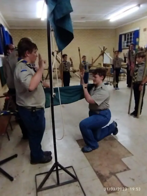New cubs and scouts invested, photo 7