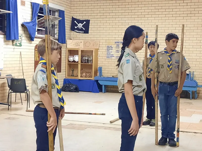 Welcome Joseph and Hannah Yen to the 1st Kengray scout troop, photo 8