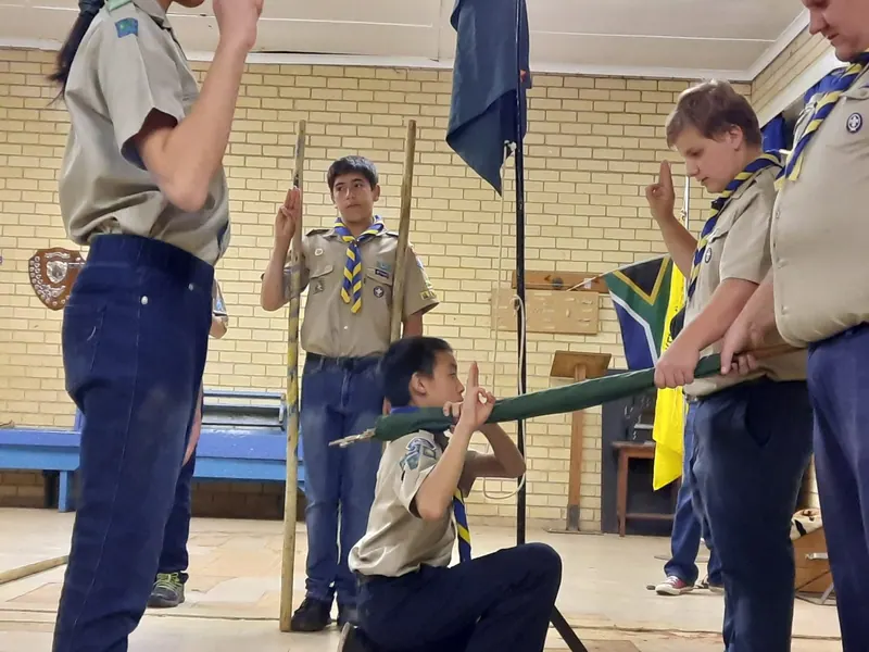 Welcome Joseph and Hannah Yen to the 1st Kengray scout troop, photo 9