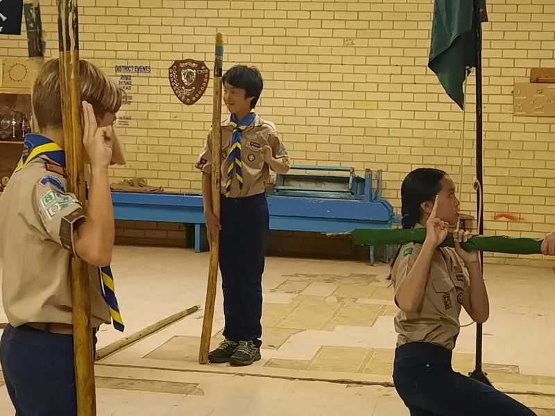 Welcome Joseph and Hannah Yen to the 1st Kengray scout troop, photo 12