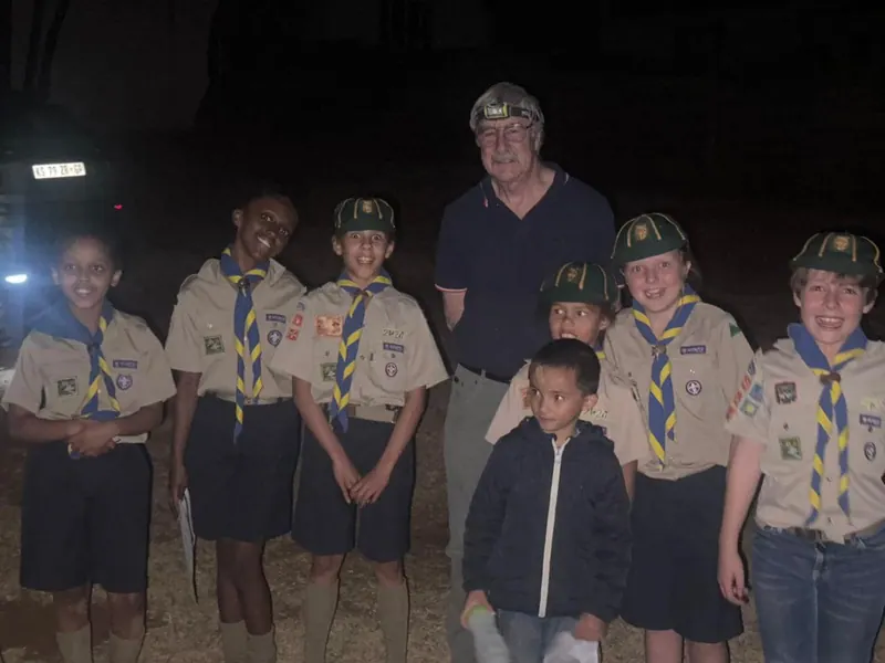 Cubs learn about the stars, photo 1