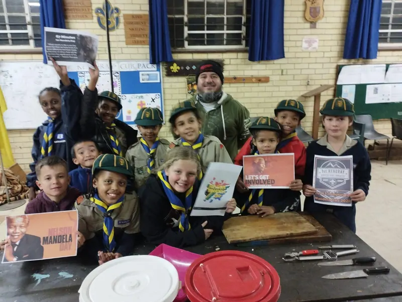 Cubs make soup for Kencare, photo 1