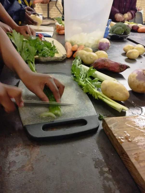 Cubs make soup for Kencare, photo 3