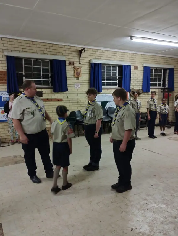 New cubs join and a cub moves up, photo 15