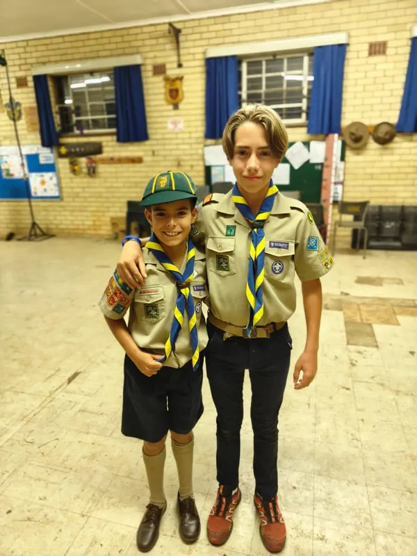 New cubs join and a cub moves up, photo 16