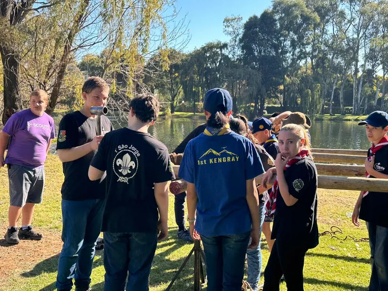 Raft building day with 1st Sao Jorge, photo 6