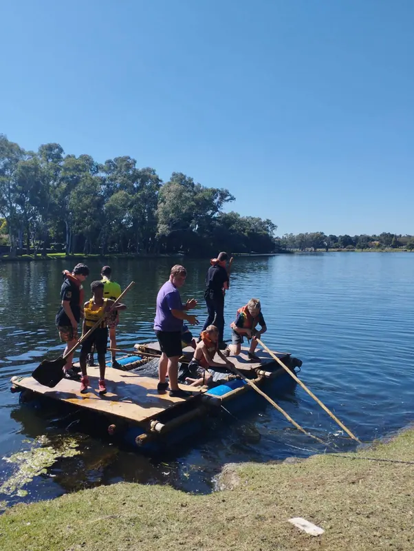 Raft building day with 1st Sao Jorge, photo 14
