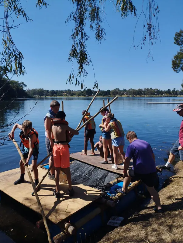 Raft building day with 1st Sao Jorge, photo 18