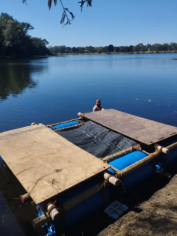 Raft building day with 1st Sao Jorge, photo 12