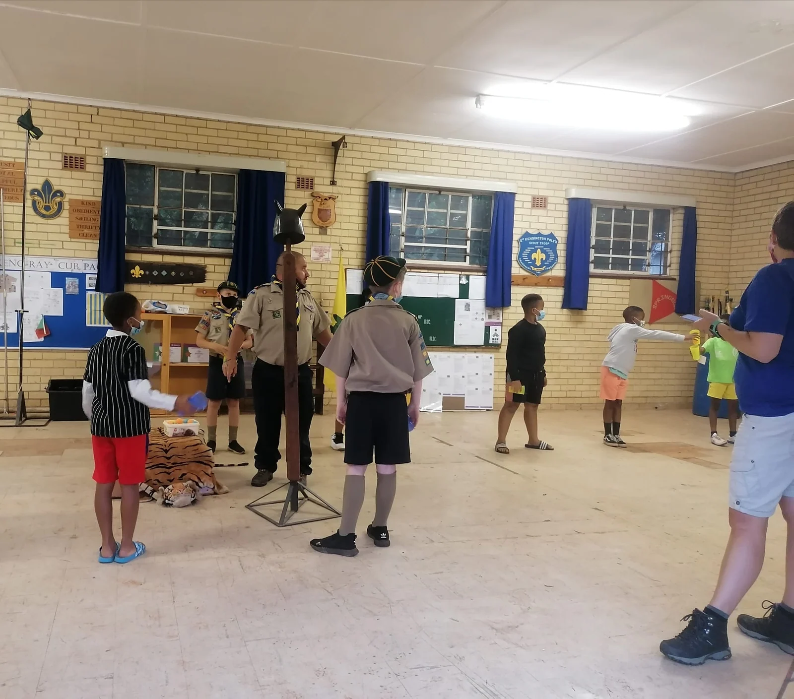 A Friday night at cubs and scouts