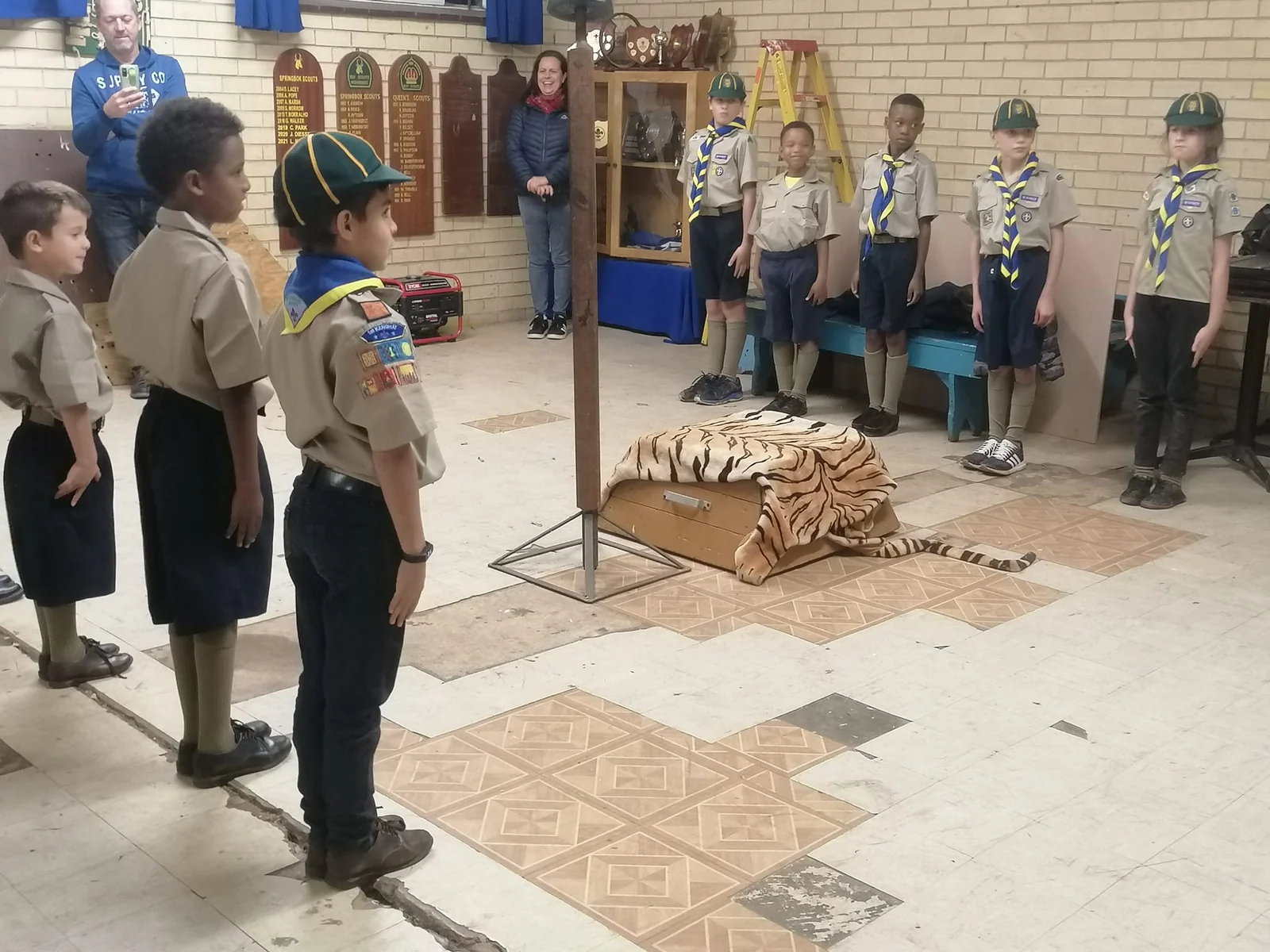 Cub investitures