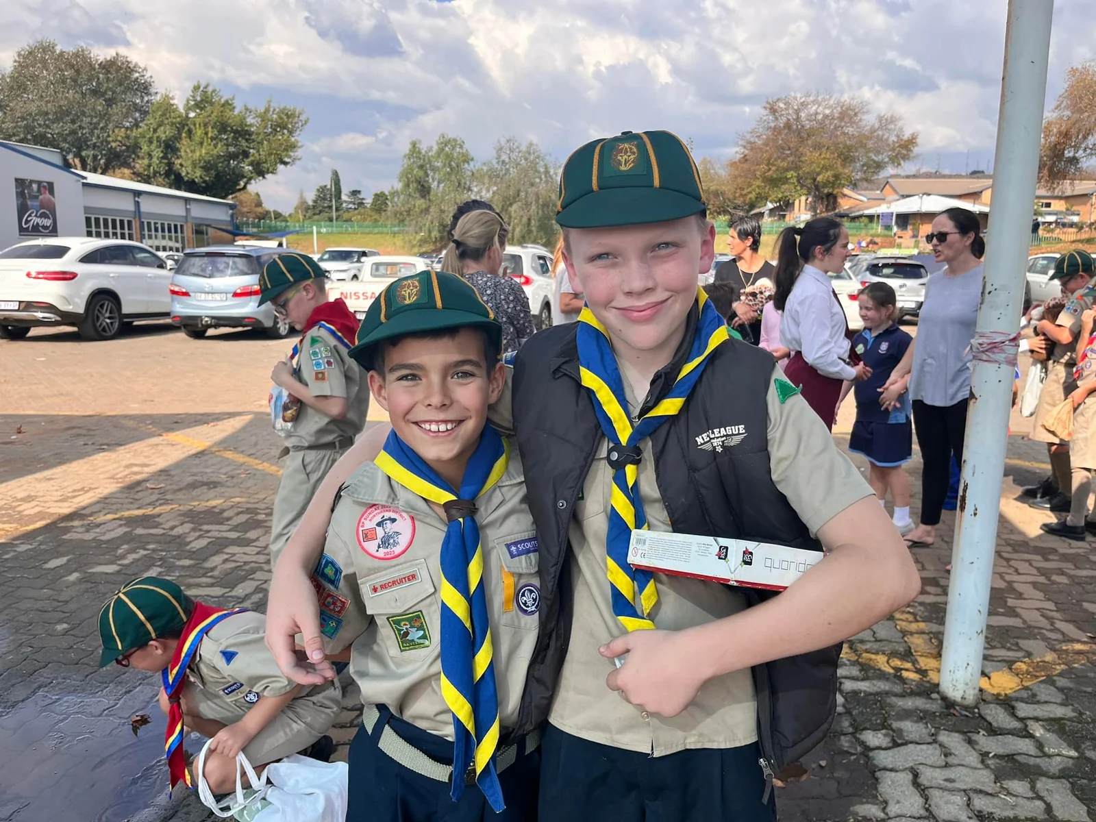 Cubs and 1st St Benedict's: a weekend together