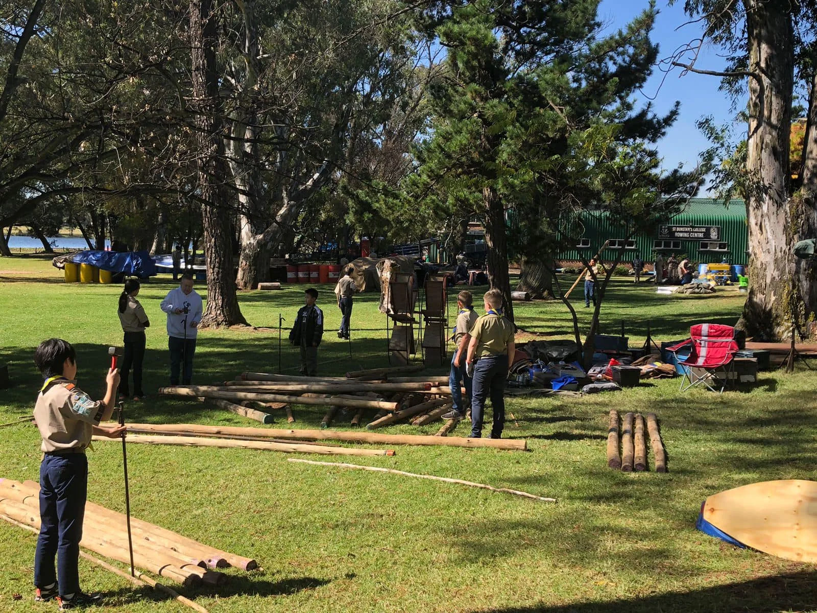 Kon Tiki 2023: Aloha, raft building begins
