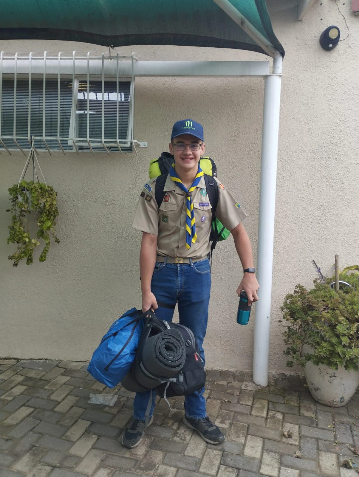 Sean attends PLTU at Gilwell