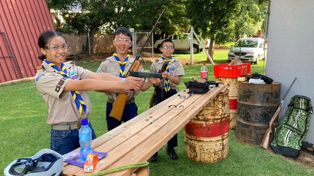 Our cub instructors in action