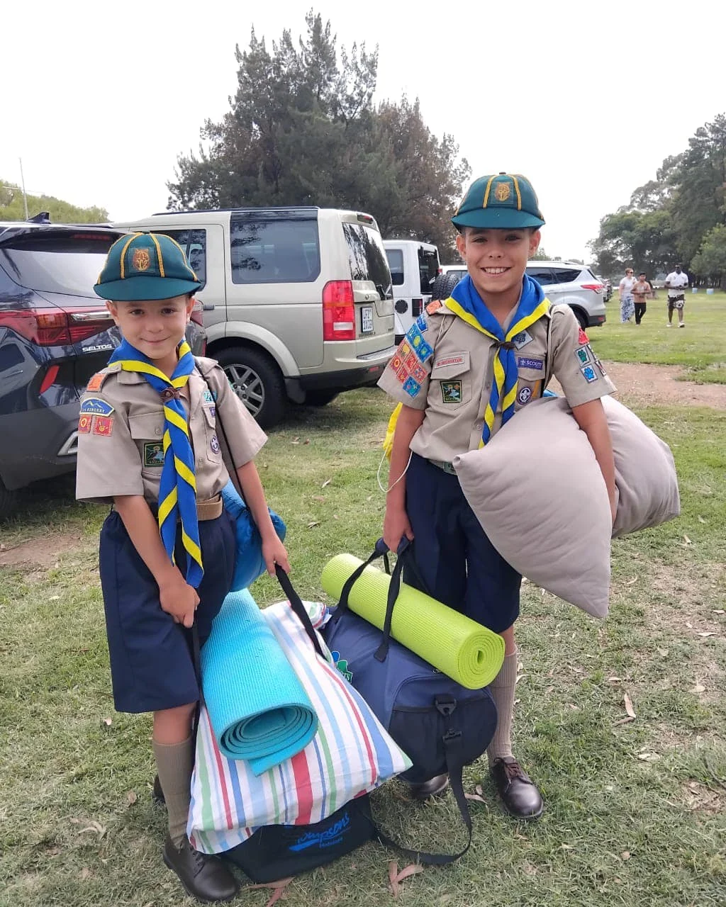 District Cub camp at Arrowe Park