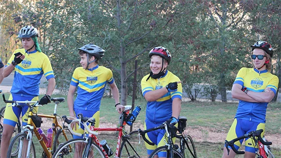 Scouts step up to a cycling challenge